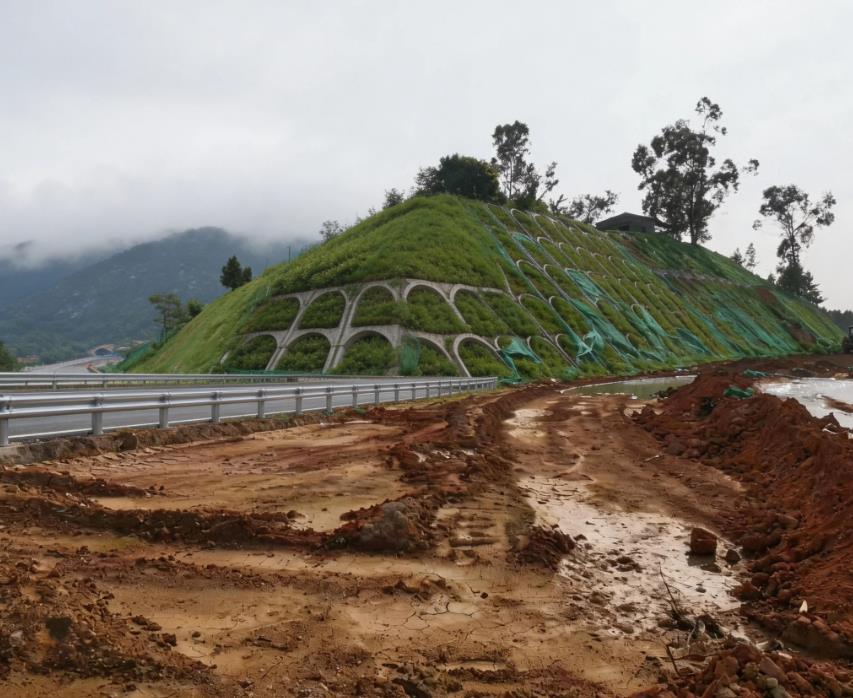鹤山边坡绿化工程